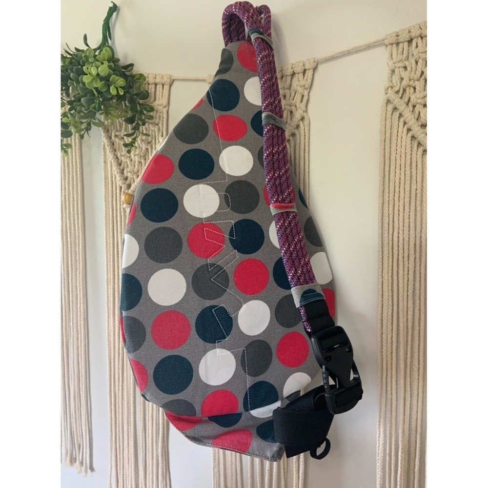 KAVU Got Dots Rope Sling Crossbody Bag - Picture 3 of 13